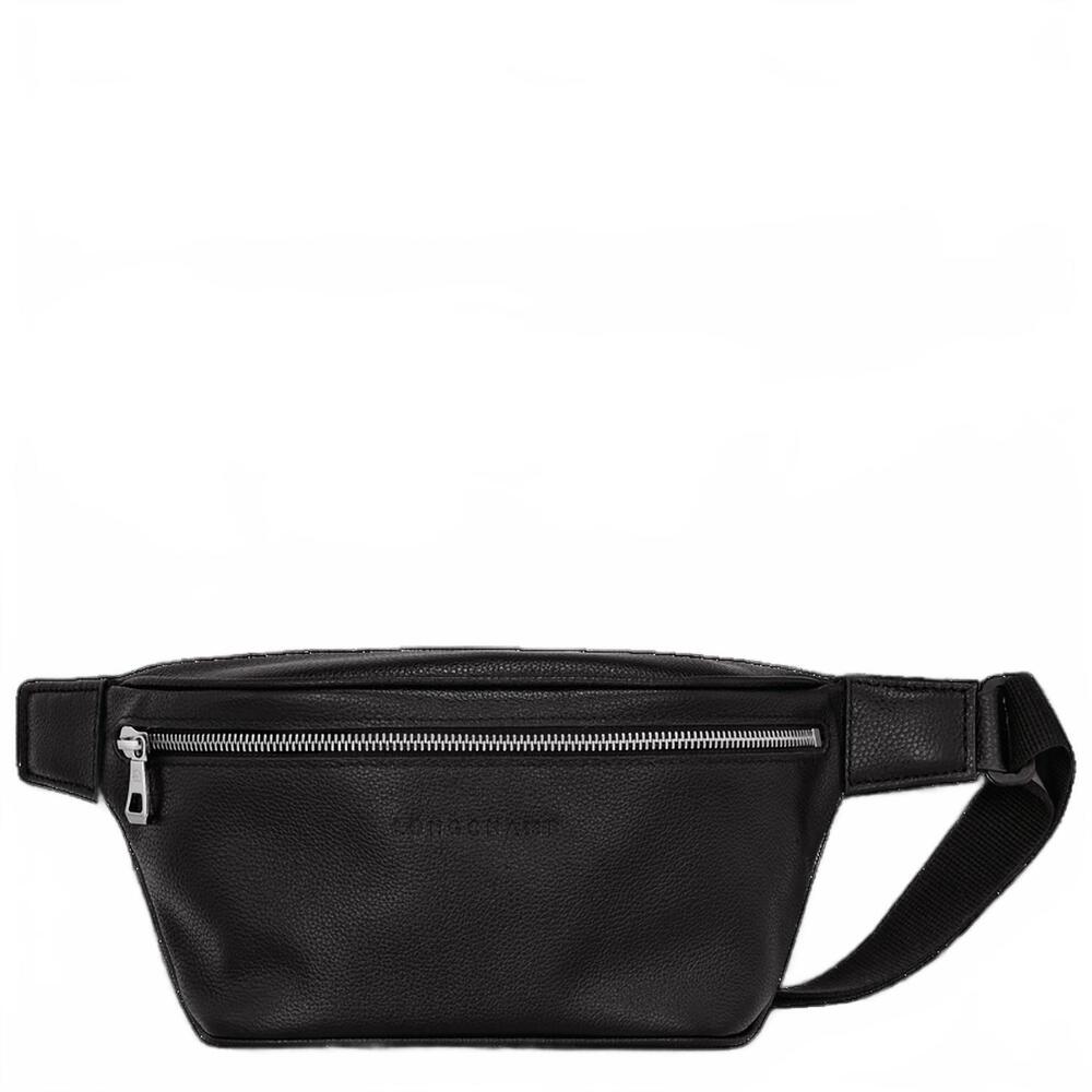 NEW LONGCHAMP leather belt bag in black